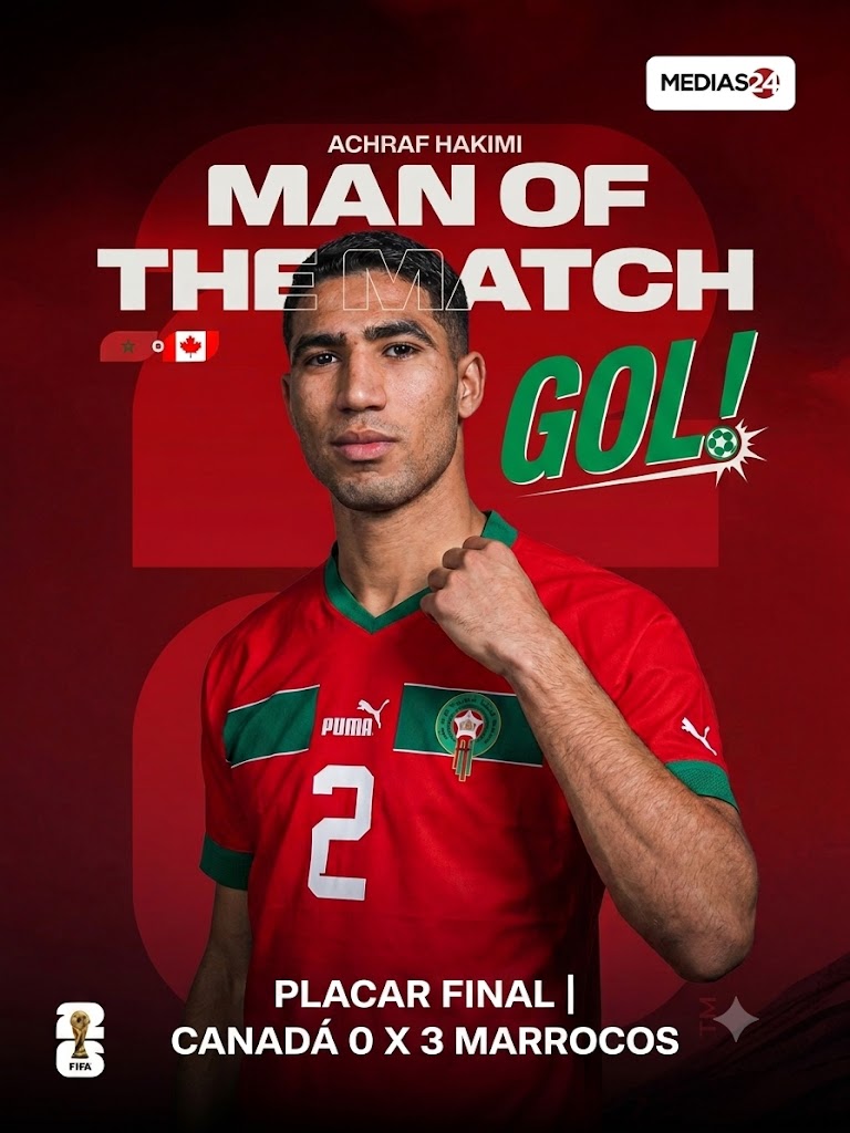 GOOOOOL DO MARROCOS! SOUFIANE RAHIMI FECHA A GOLEADA E GARANTE A CLASSIFICAÇÃO